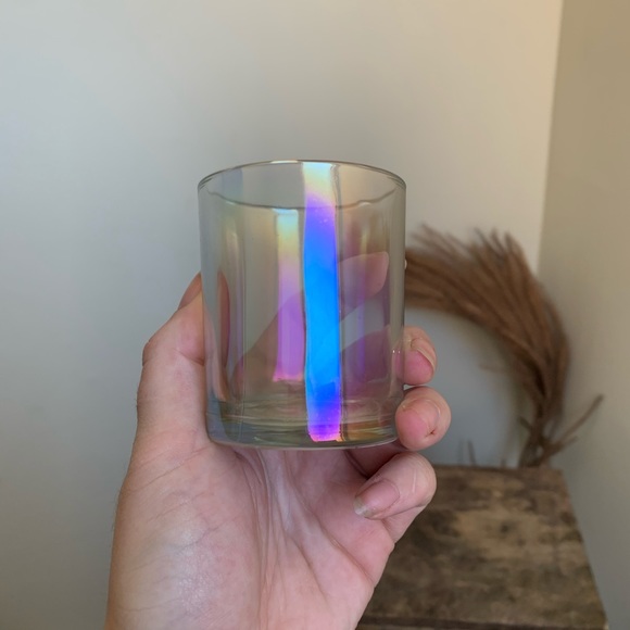 Set of 2 Holographic 💿 Candle Holders - Picture 4 of 6